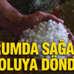 Corumda saganak doluya dondu cadde ve sokaklar beyaza burundu axT5Dhfr