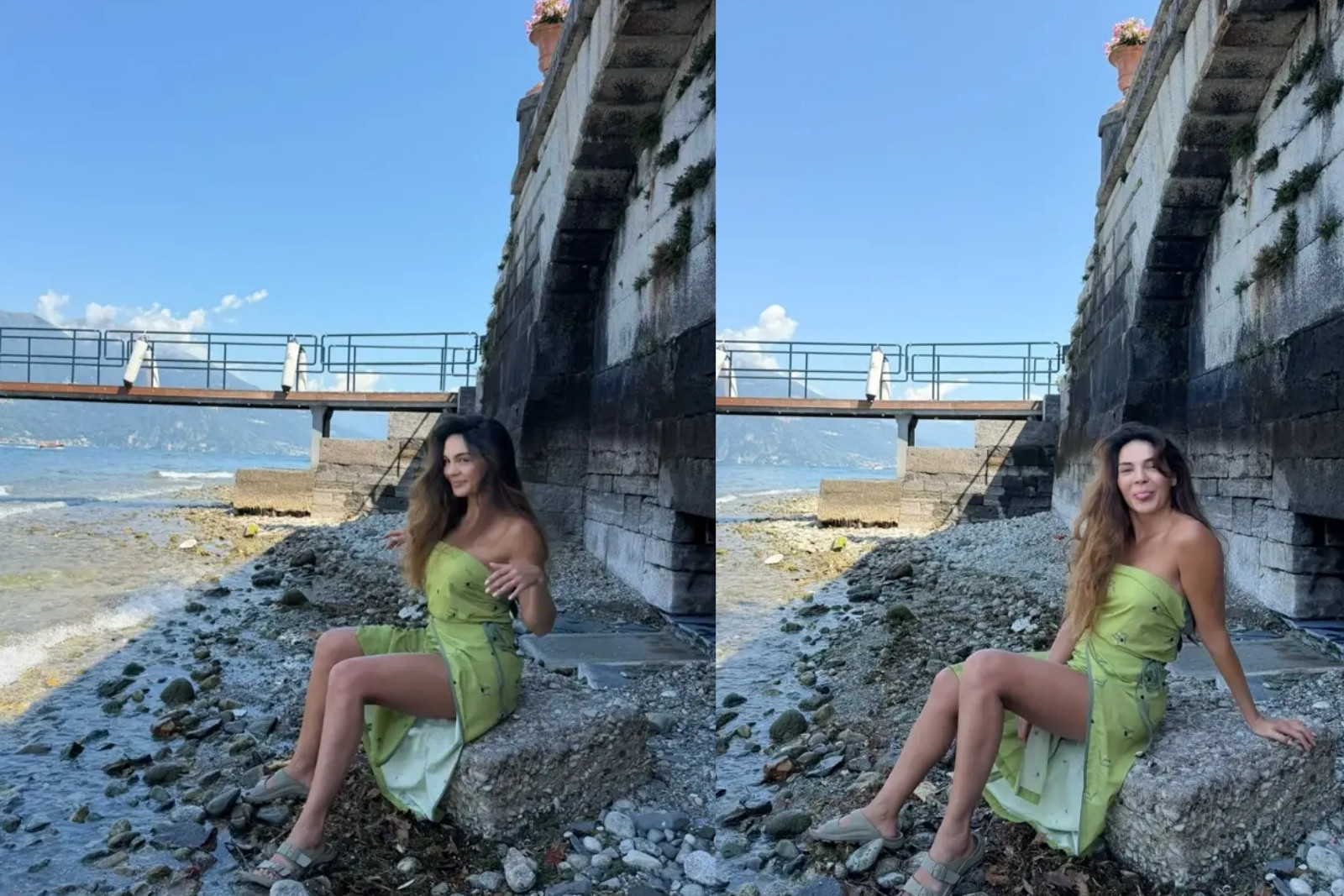 Ebru sahinin como golu keyfi pozlarini sosyal medya hesabindan paylasti bj3tdEyg